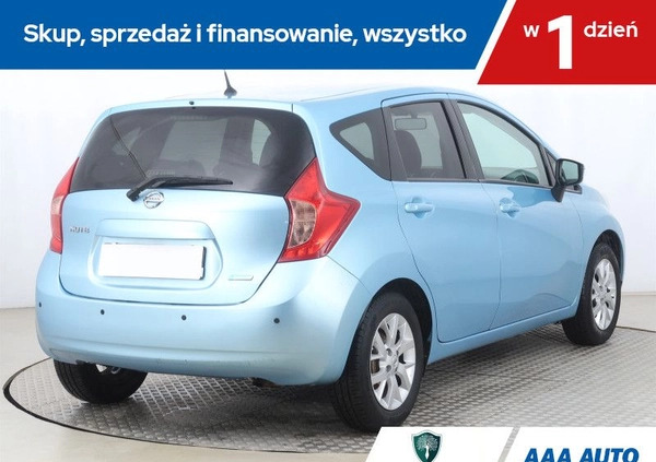 Nissan Note cena 29500 przebieg: 99685, rok produkcji 2013 z Bisztynek małe 211